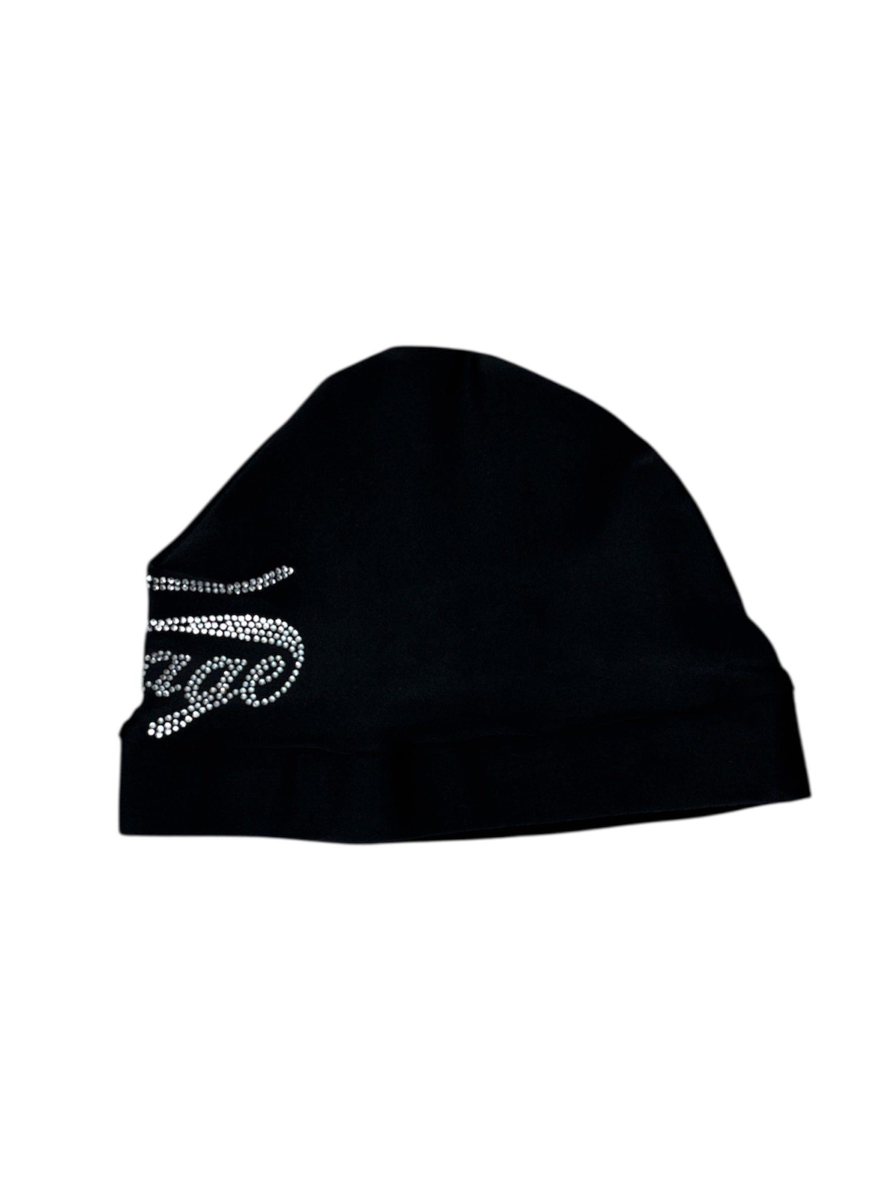 Rhinestone skull cap