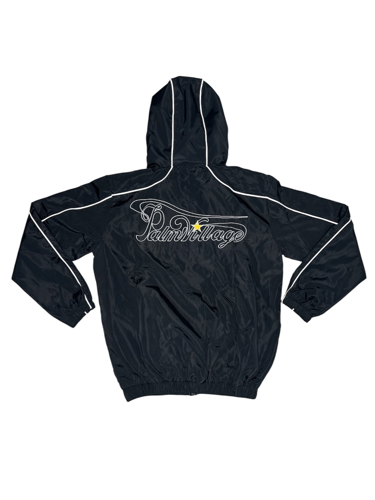 black reflective Hoodie