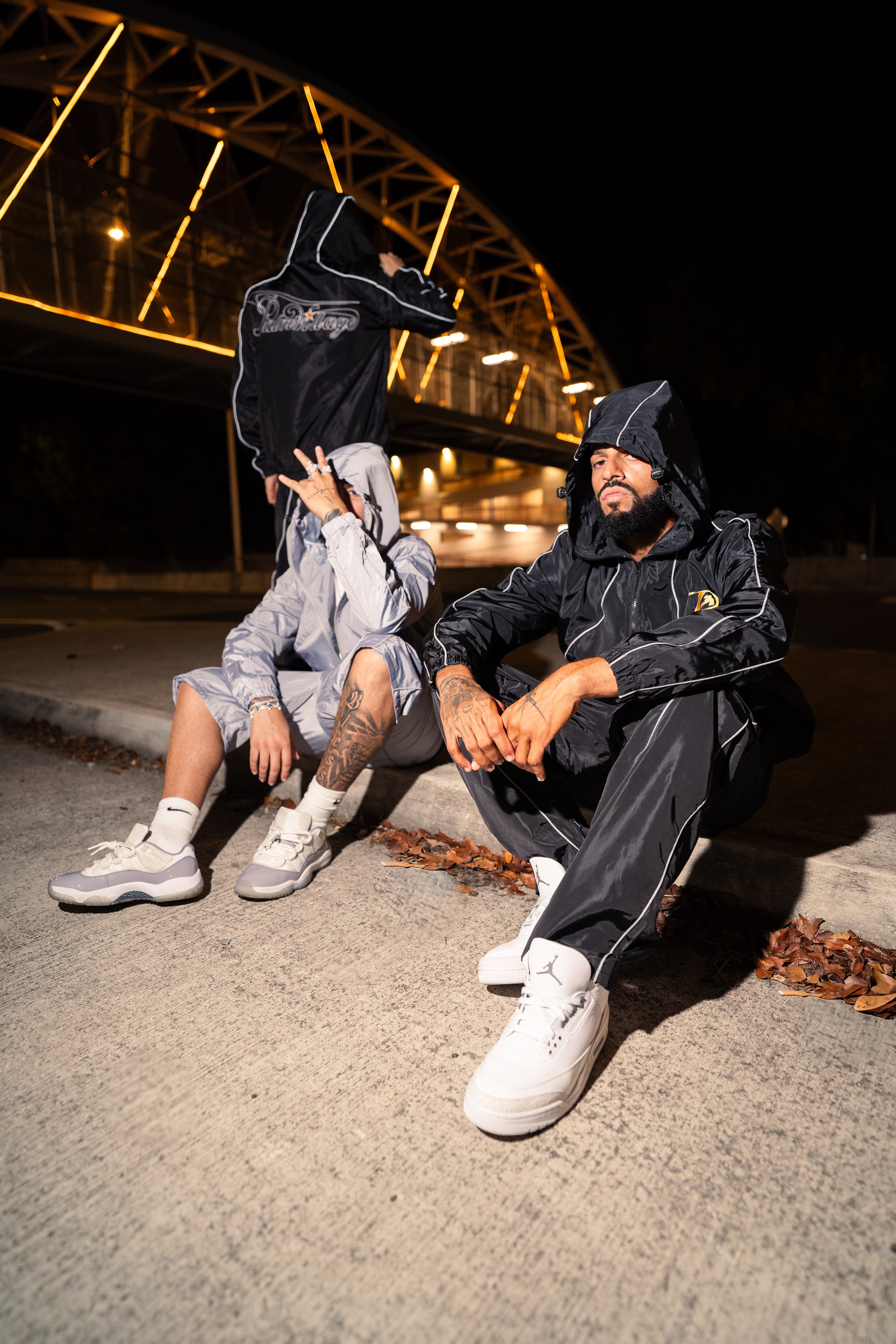 black Reflective Pant