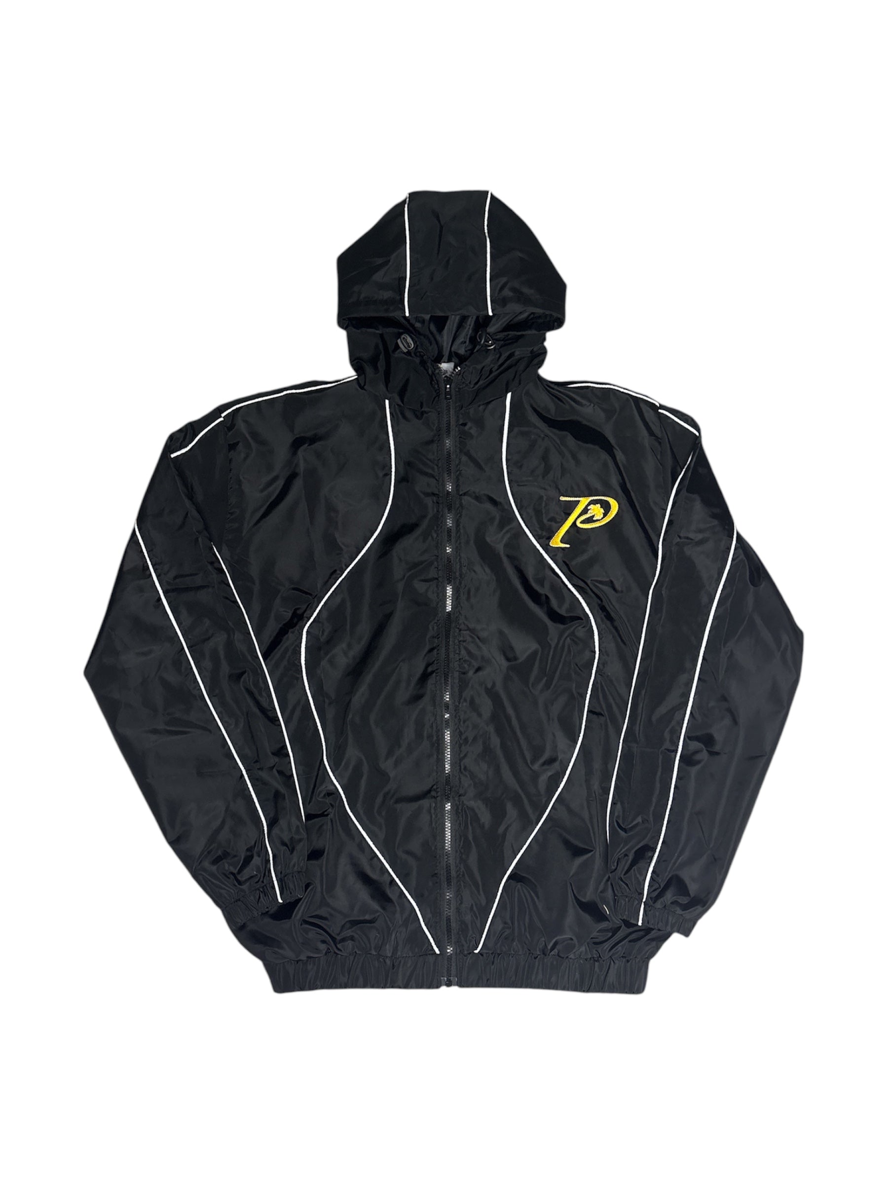 black reflective Hoodie