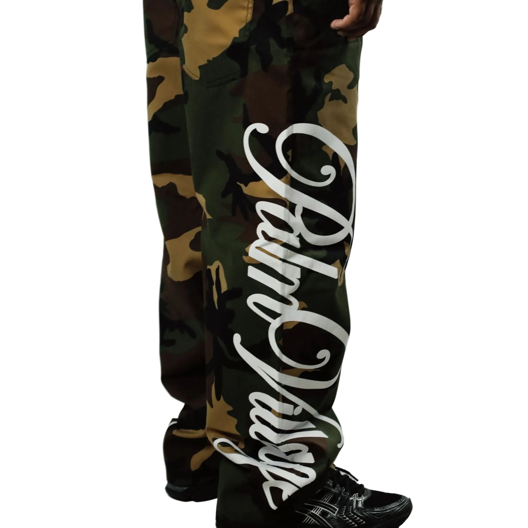 WHITE MILITIA PANTS