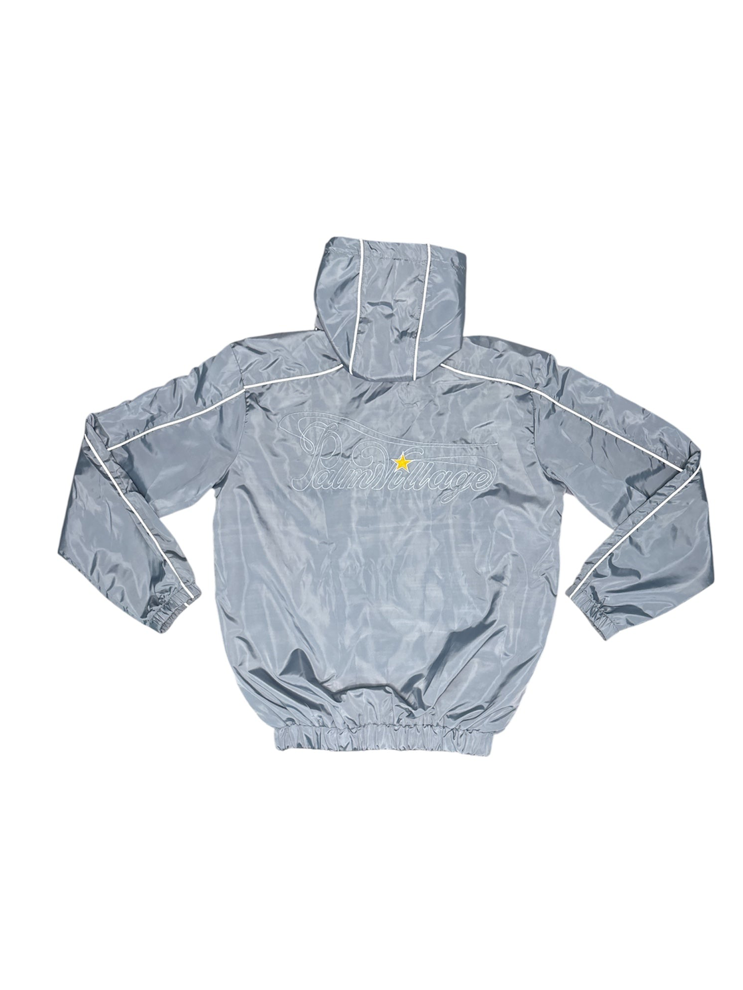 grey Reflective hoodie