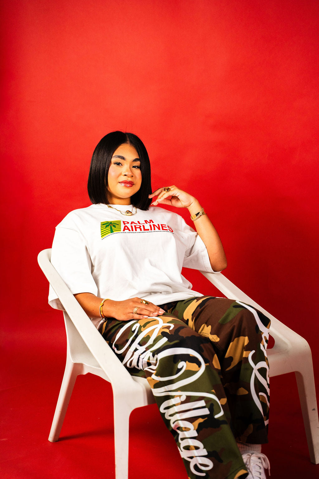 PALM AIRLNES TEE