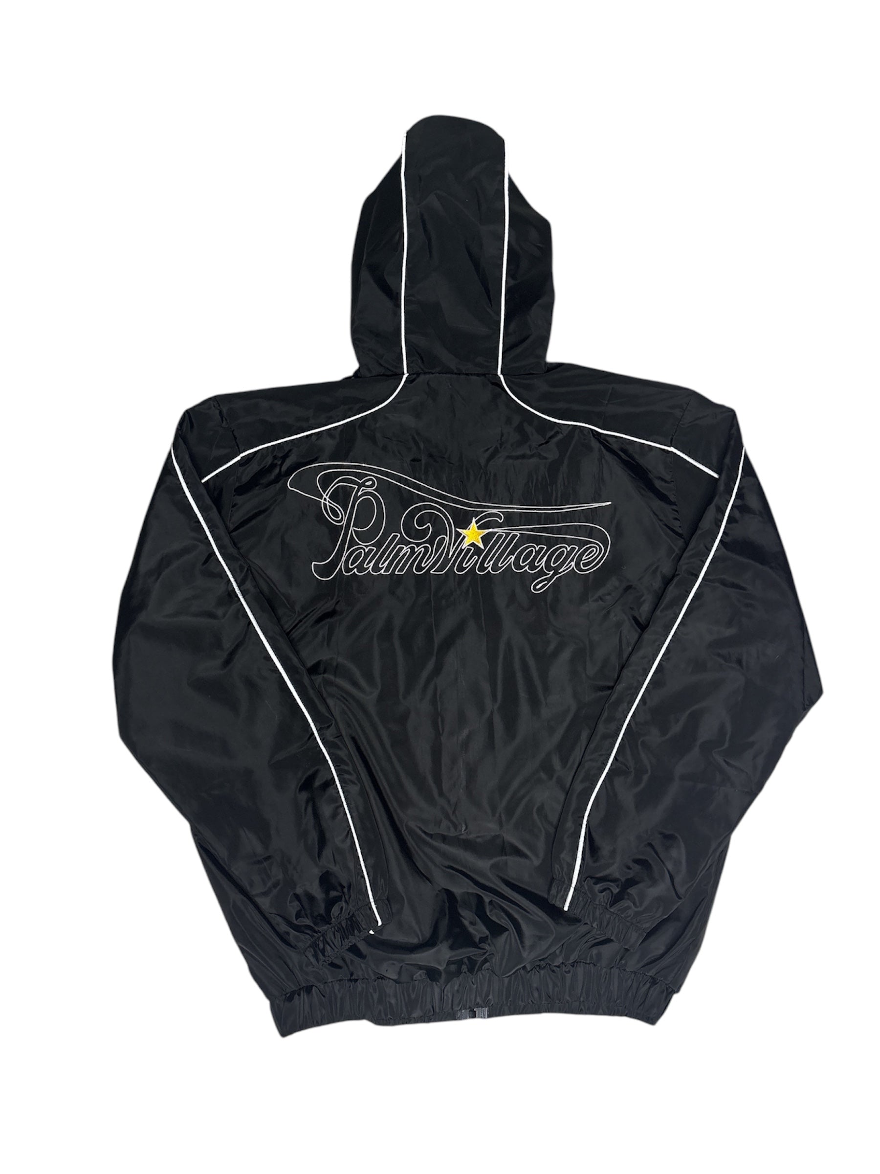 black reflective Hoodie