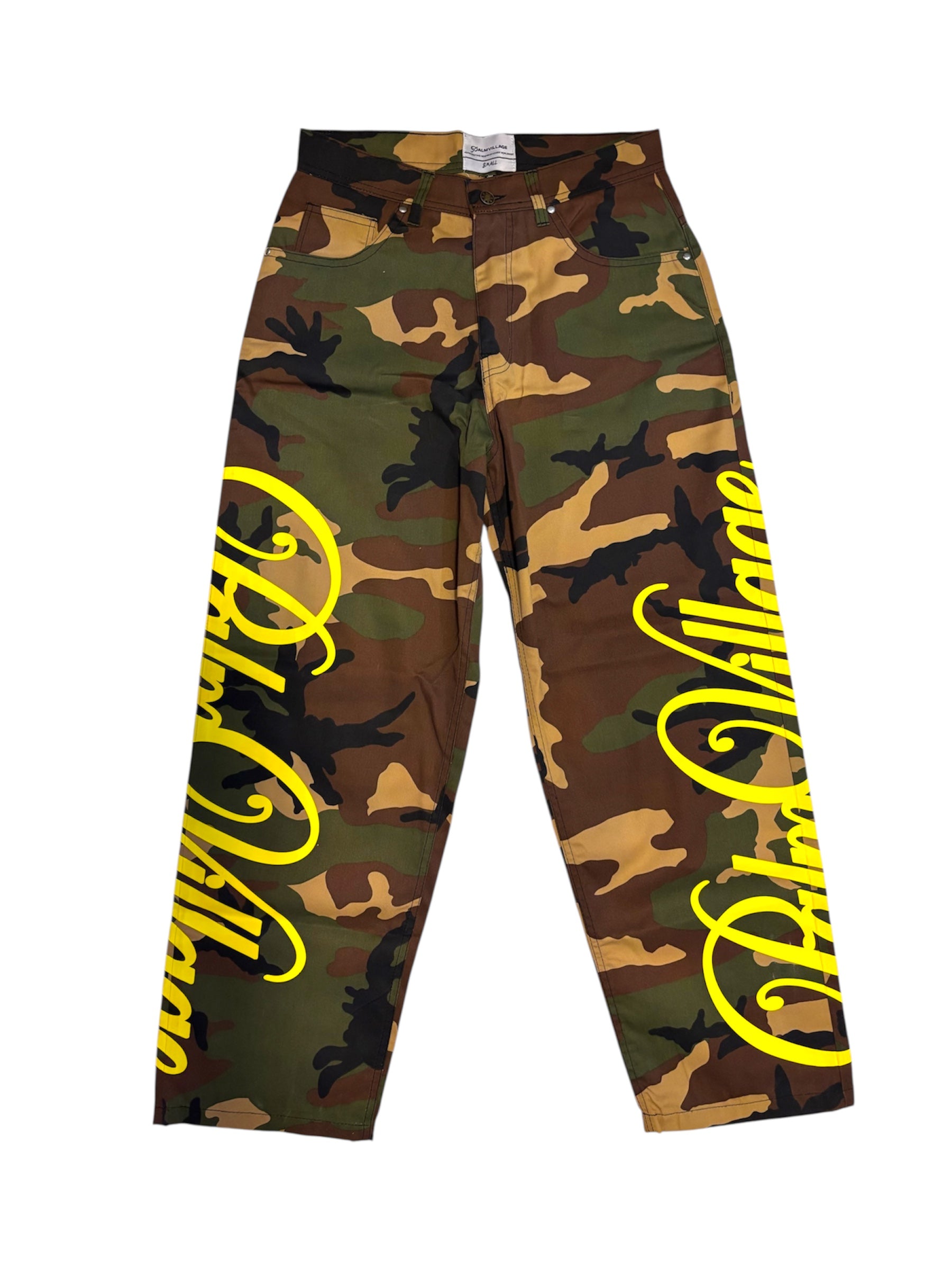 YELLOW MILITIA PANTS
