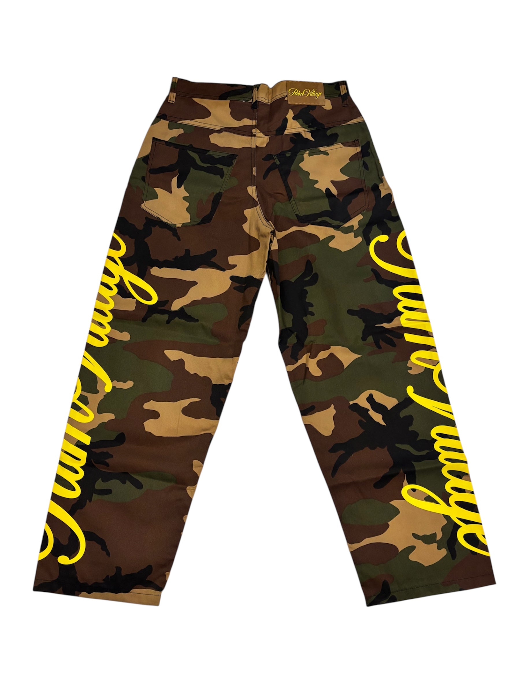 YELLOW MILITIA PANTS