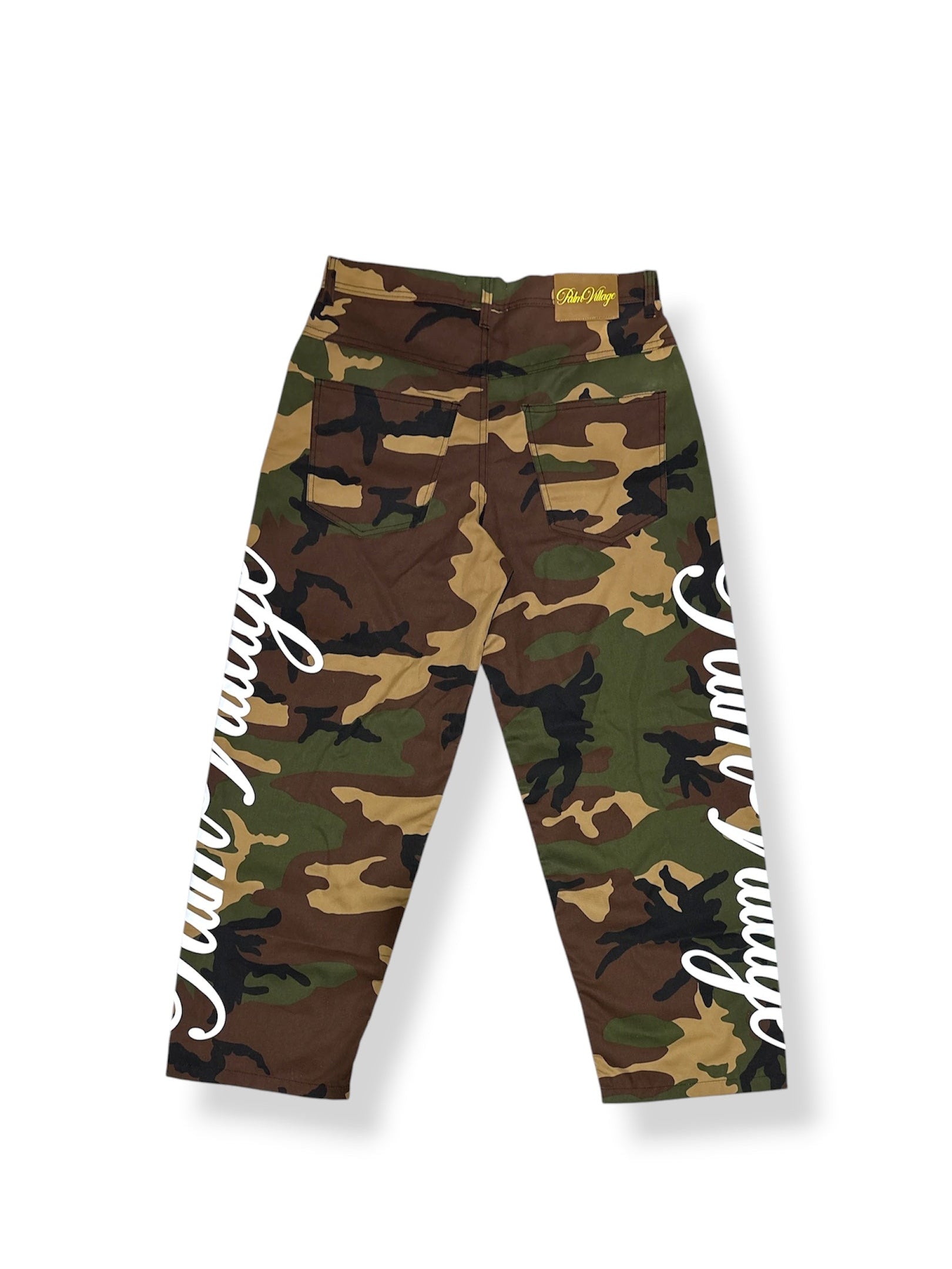 WHITE MILITIA PANTS