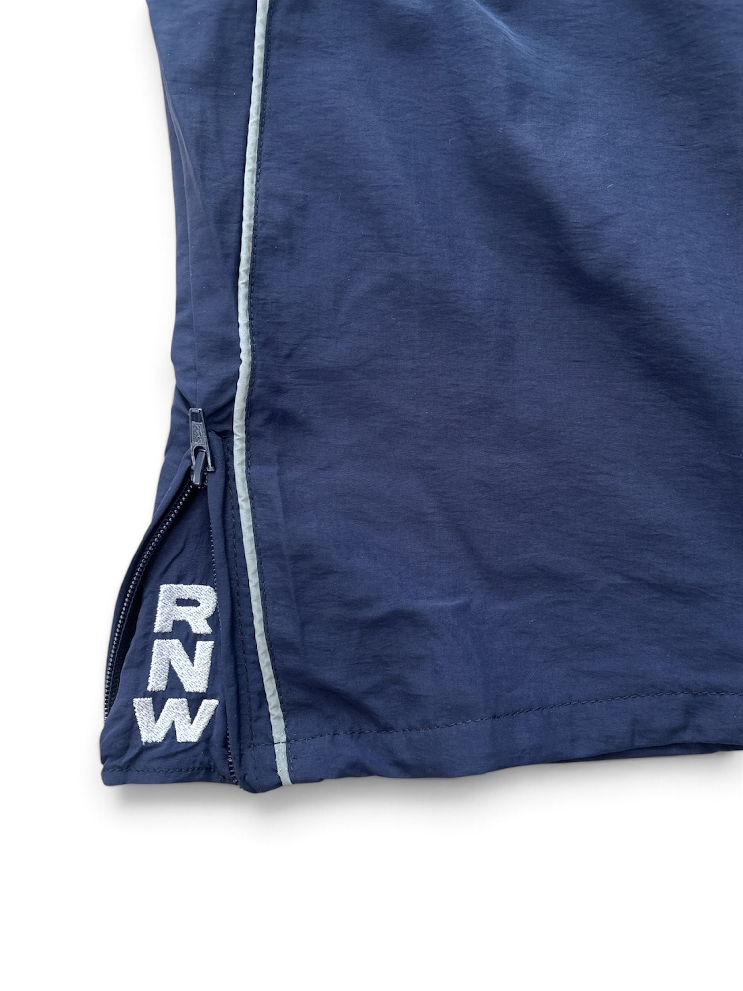 "GOLDEN P" Reflective navy blue pants